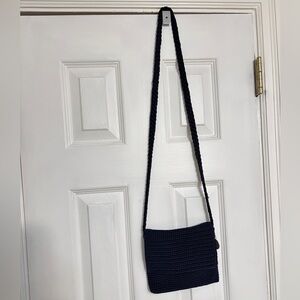 The Sak Navy Crochet Crossbody